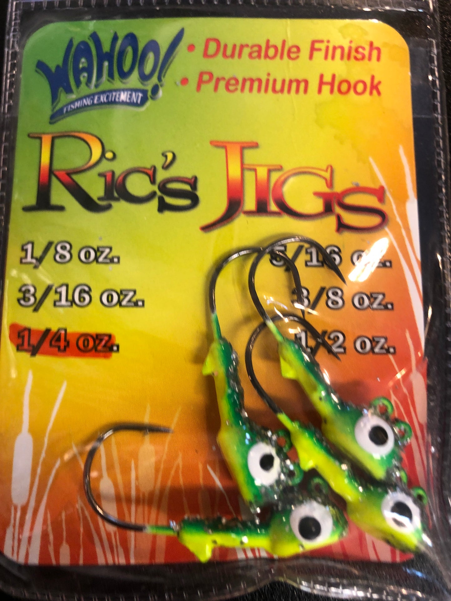 Ricks jigs 1/4oz