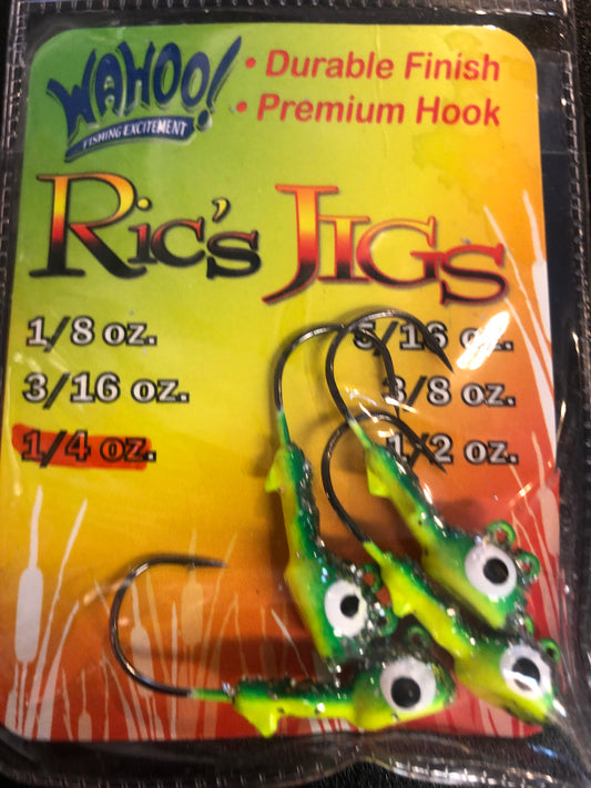 Ricks jigs 1/4oz