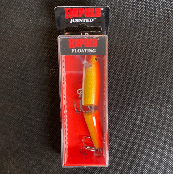 Rapala J-9 Gold Fluorescent Red