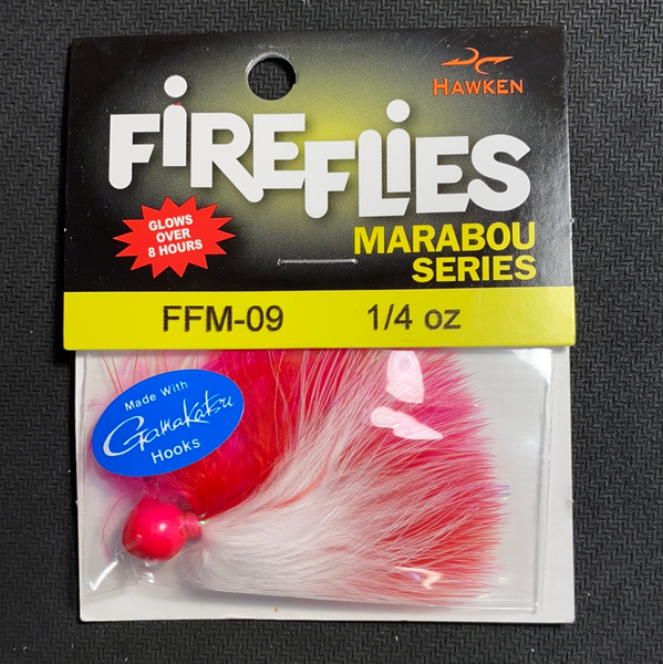 Fire Flies 1/4oz Pink/White