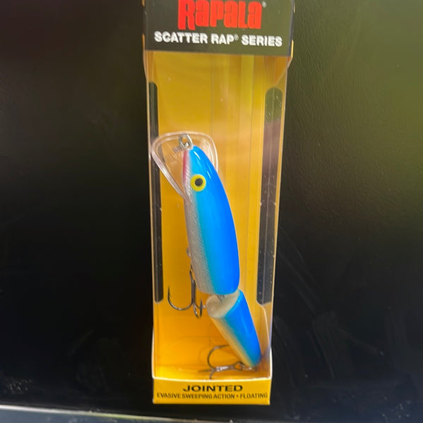 Rapala scatter rap jointed blue