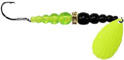 Mack's wedding Ring Chartreuse, black fluorescent chartreuse size 4 09065