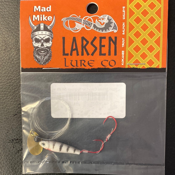 Larsen Lures Mad Mikes Cop Car Spinner