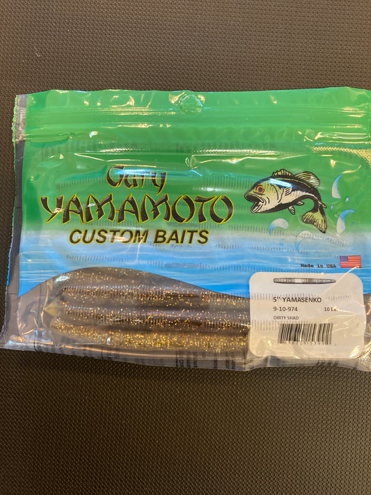 Gary Yamamoto 5" Senko Dirty shad