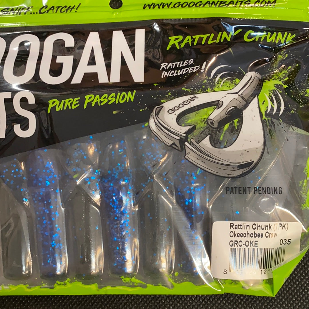 Googan Baits Rattlin Chunk Okeechobee Craw