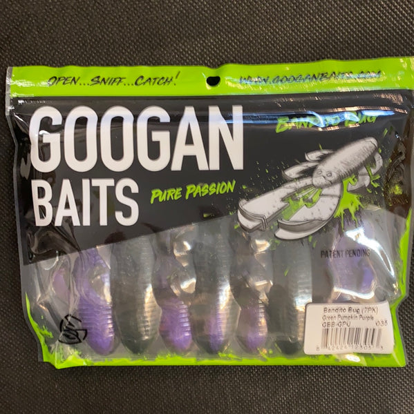 Googan Baits 4" Green Pumpkin Purple