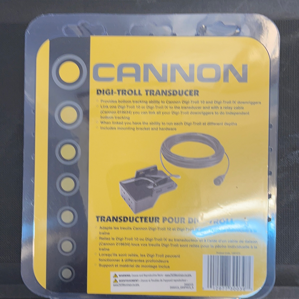 Cannon Digi-Troll transducer