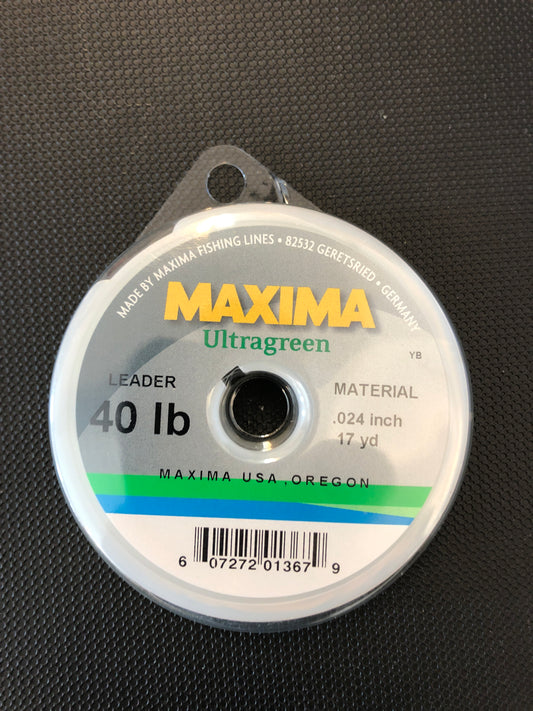 MAXIMA 40# LEADER WHEELS ULTRAGREEN