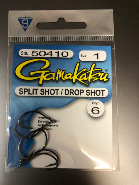 Gamakatsu drop shot hooks size 1