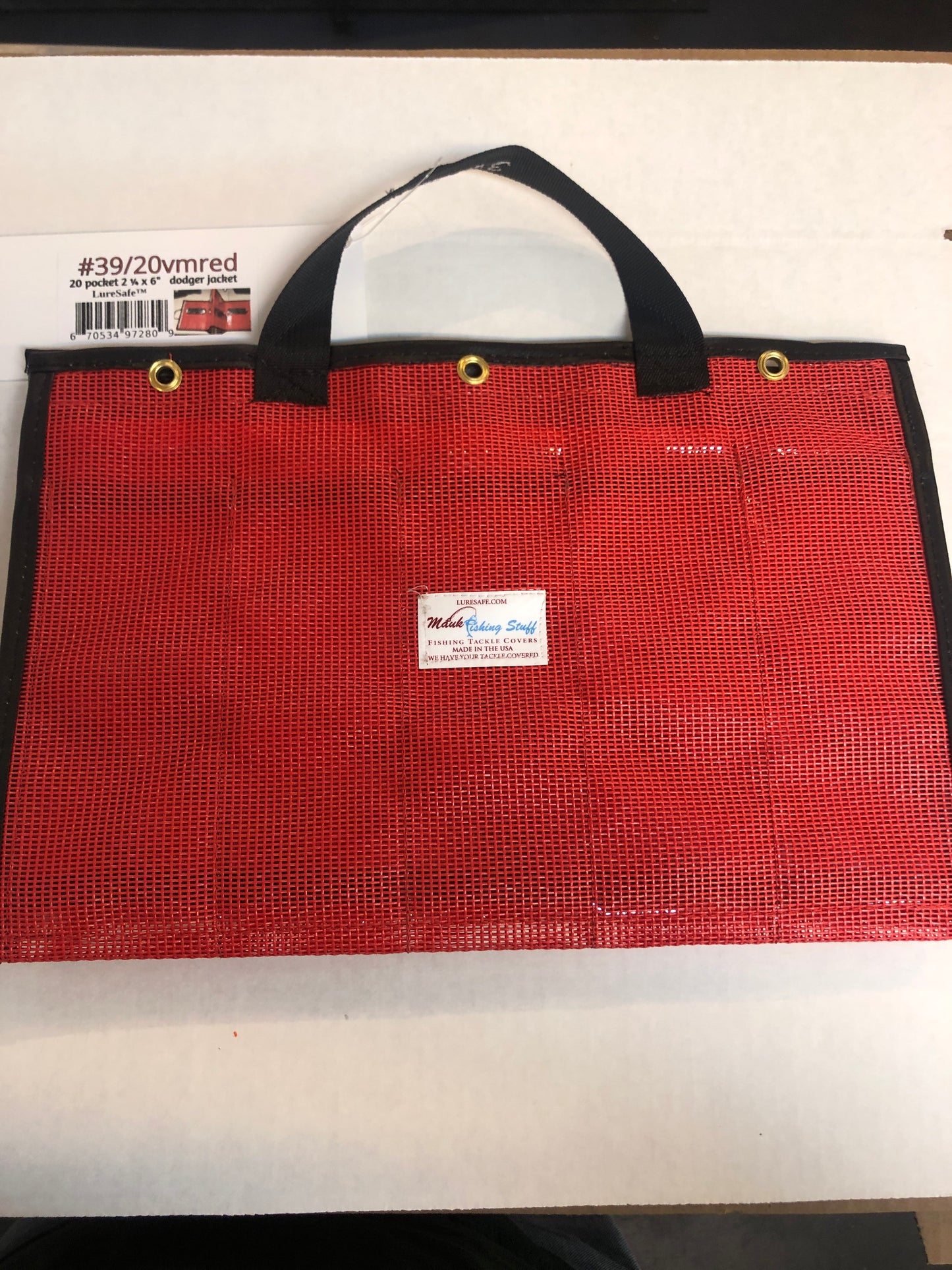 Mauk Fishing dodger case #39 (Red)