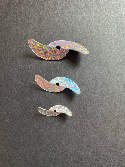 Superfly Silver Spinning Blades