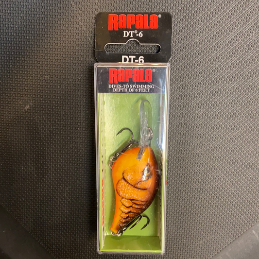 Rapala DT-6 Dark Brown Crawdad
