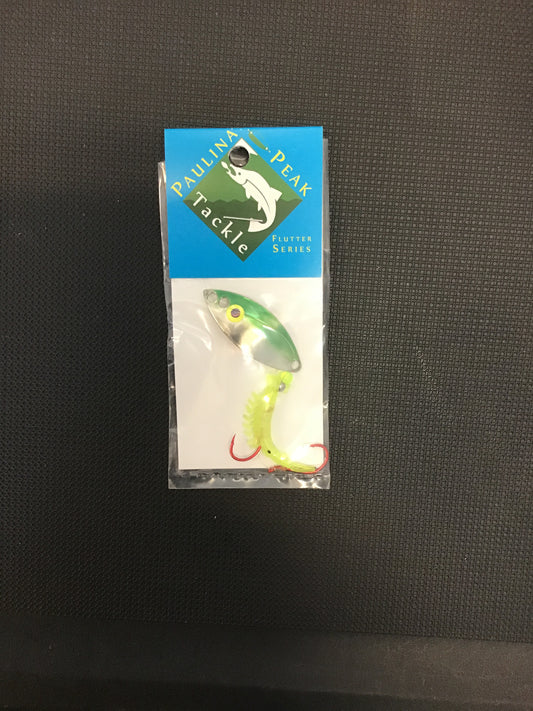Paulina Peak Tackle Chartreuse Flutter Shrimp