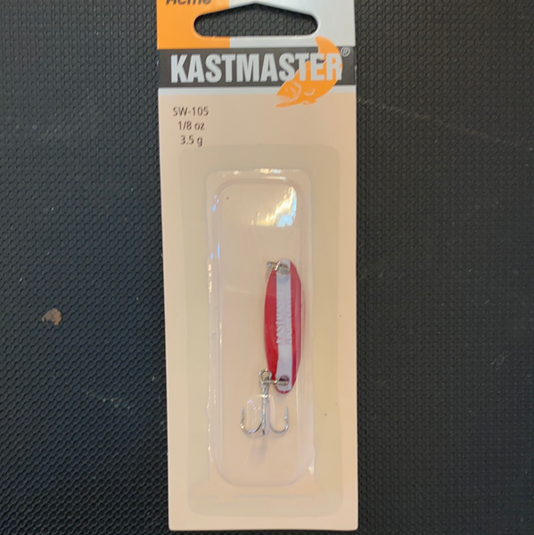 Kastmaster 1/8 (Red White Nickel)