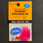 Marabou Jig 1/8oz Pink/White