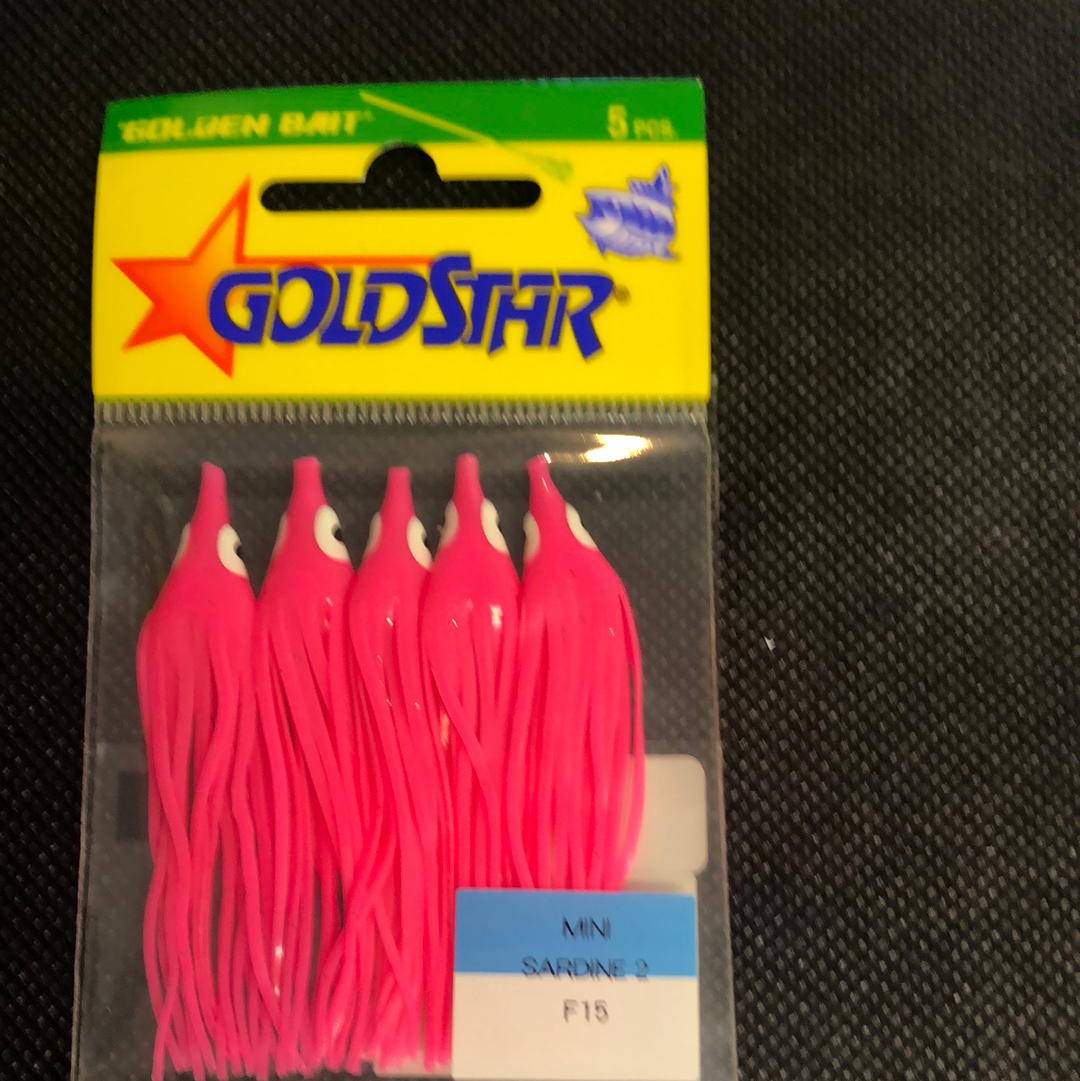 Gold Star 2” glow pink f15
