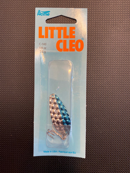 Little Cleo 1/4oz (hammered nickel blue)