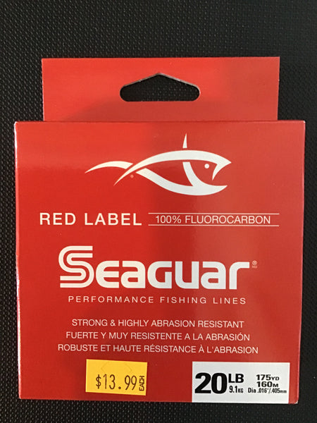 Seaguar Red Label Fluorocarbon Line 20 lb.
