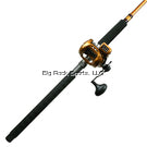 Okuma Dead Eye classic combo 7'10 1pc/Tel M rod Magda Pro Line Count reel E Glass rob blank for Walleye trolling