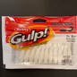 Gulp 3" minnow grub Pearl/White
