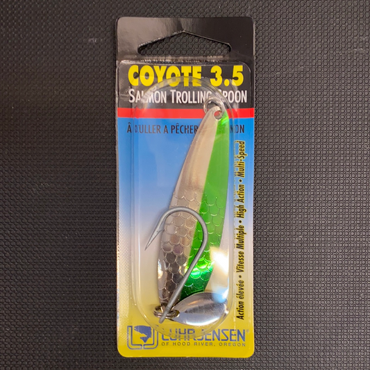 Coyote 3.5 Nickel & Green Stripe