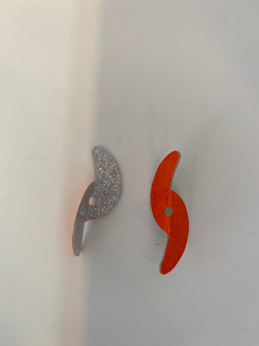 Superfly Orange Sparkle Spinner Blade