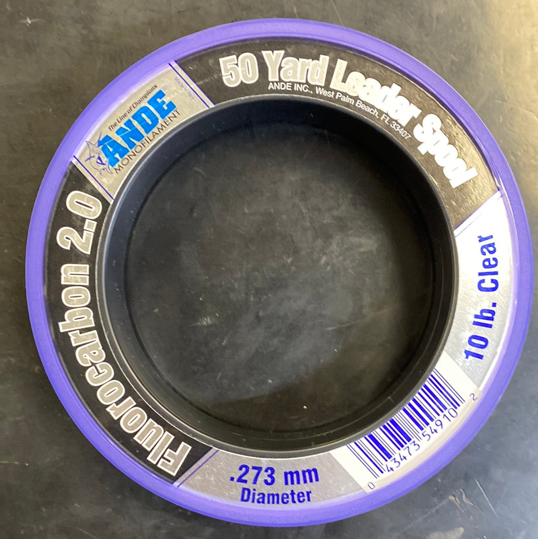 Ande Fluorocarbon 2.0 10lb test