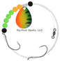 Apex walleye Spin Rig #4 Firetiger