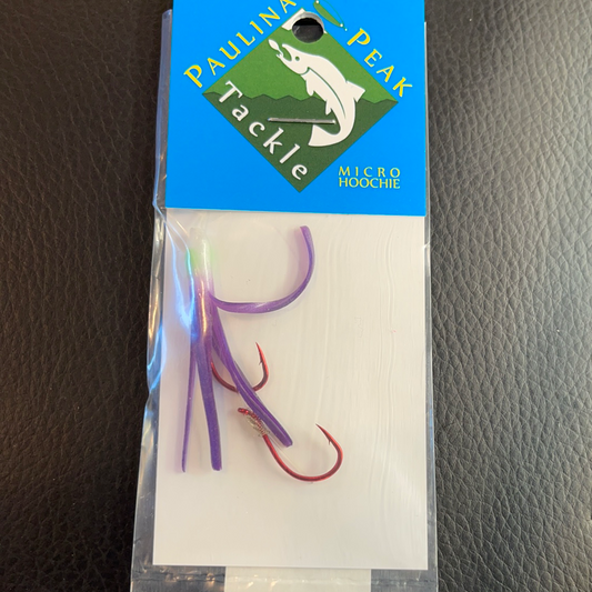 Paulina Peak micro hoochie (purple uv)