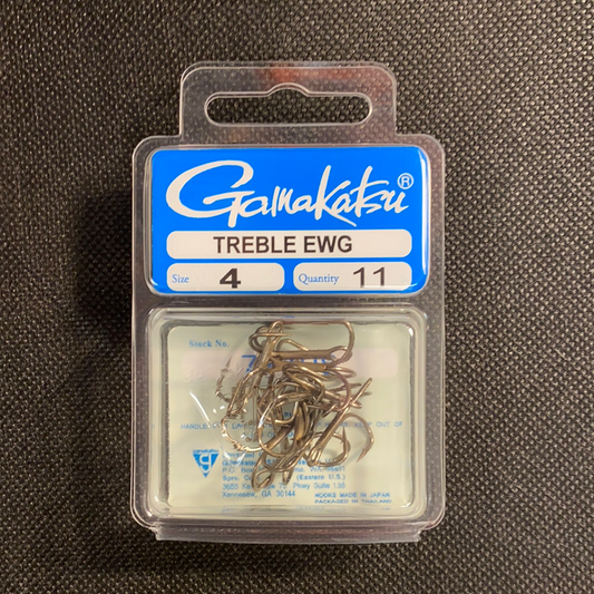 Gamakatsu 4 Treble EWG (Bronze)