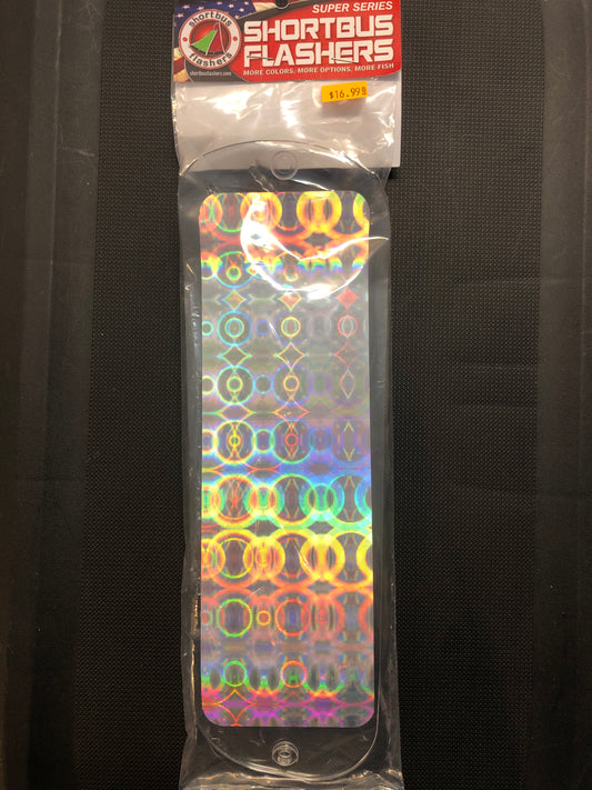 Shortbus 11" Flashers (Silver Twist)