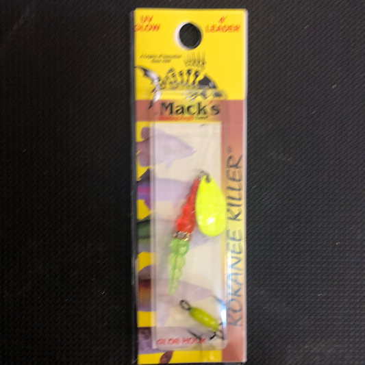 Mack’s Kokanee Killer char/flo orange