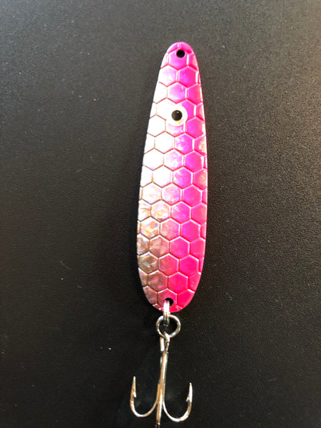 High Flash Trolling Spoon Pink