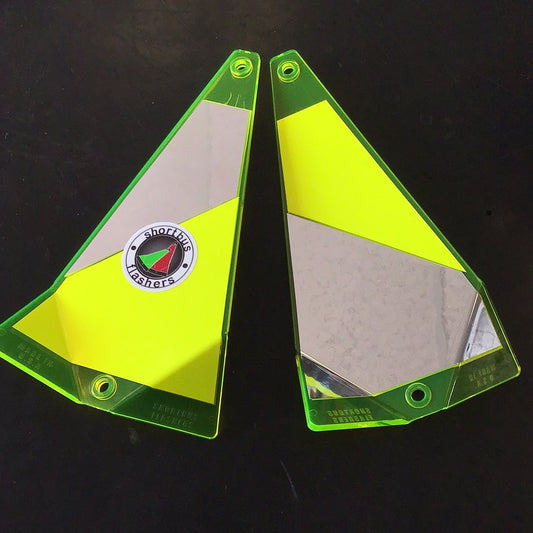 Shortbus Flashers 8” Yellow Twisted Addicton