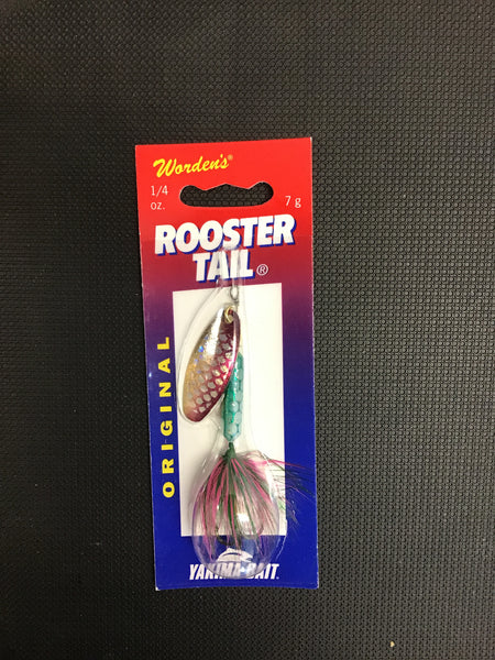 Rooster Tail 1/4oz  (Strobe Rainbow)