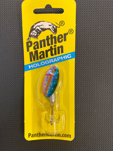 Panther Martin 1/4oz Holographic blue spot