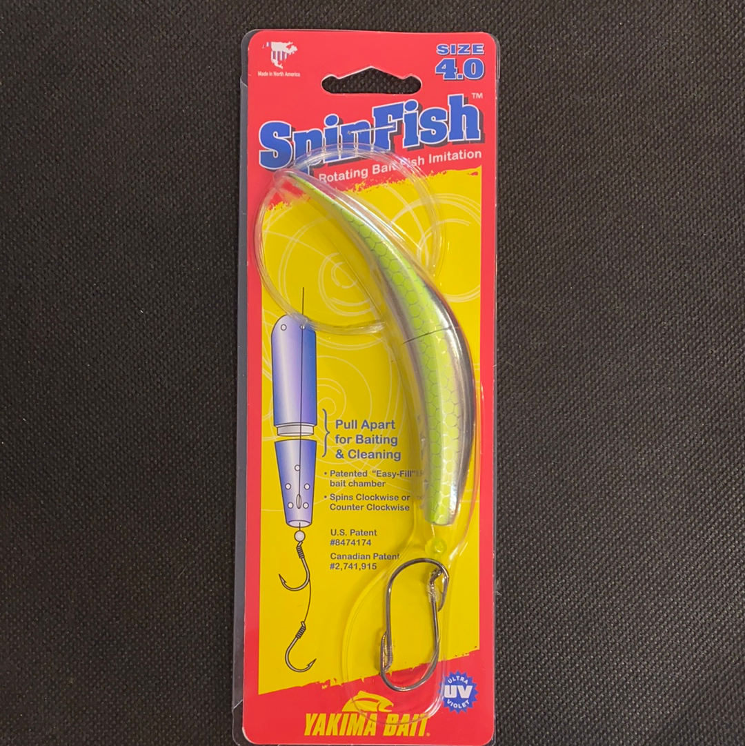 Spin Fish 4.0 Silver Chrome Scale