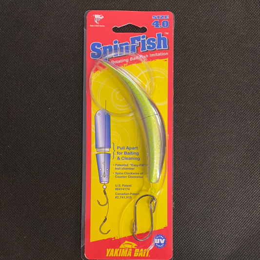 Spin Fish 4.0 Silver Chrome Scale