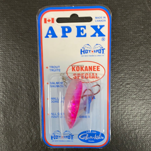 Apex 1” kokanee Special Red Pearl