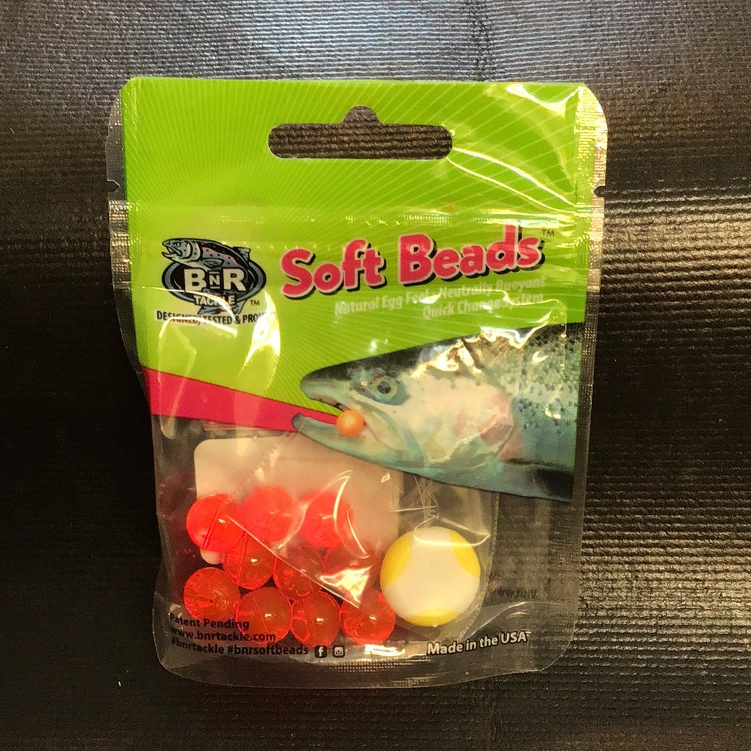 BnR Soft Beads 10mm, 10-PK (Red)