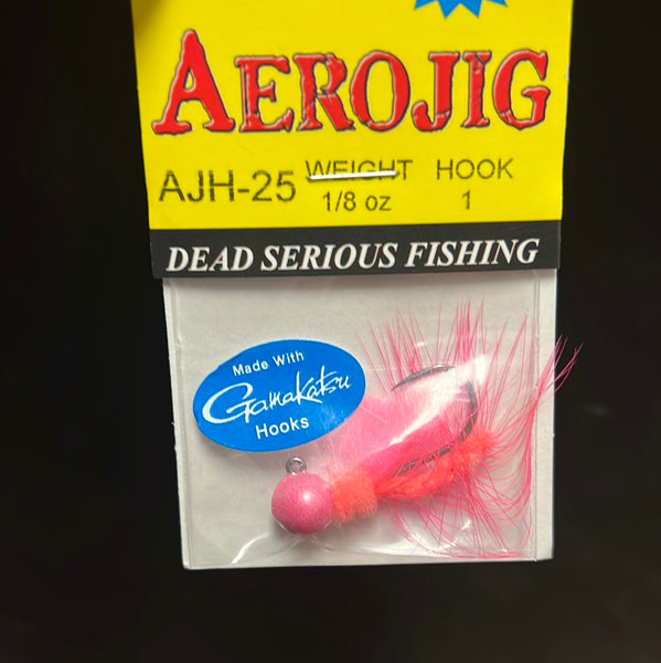 Aerojig 1/8oz pink peach