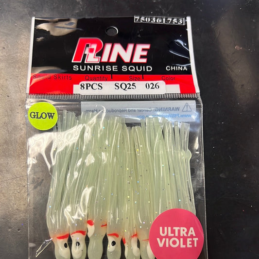 Pline 2.5” glow squid