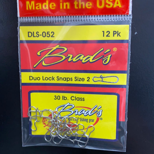 Brads duo lock snaps size 2 12 pack