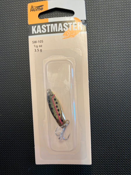 Kastmaster 1/8 (cutthroat trout)