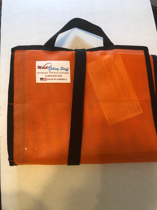 Mauk fishing 11 pocket mega flasher sleeve (orange)