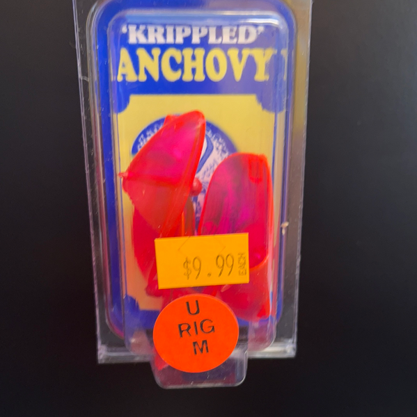 Krippled Anchovy helmet red
