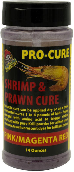 Pro cure shrimp and Prawn cure pink/red