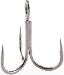 Owner Treble Hook Black size 2