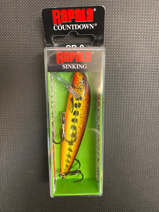 Rapala CD-9 sinking Mustad Muddler