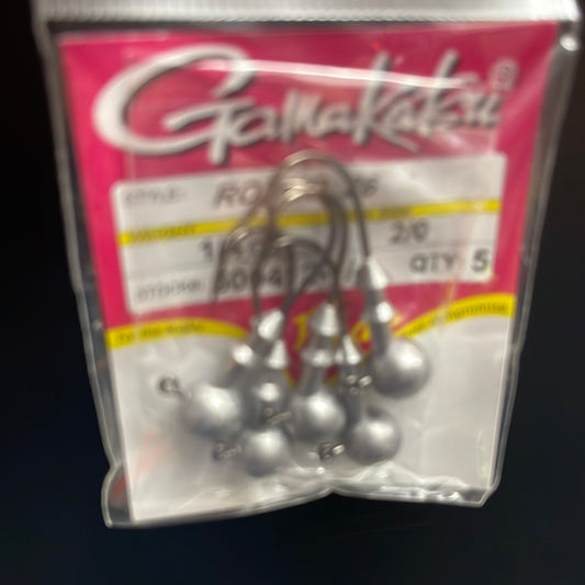 Gamakatsu round jig head 1/4oz